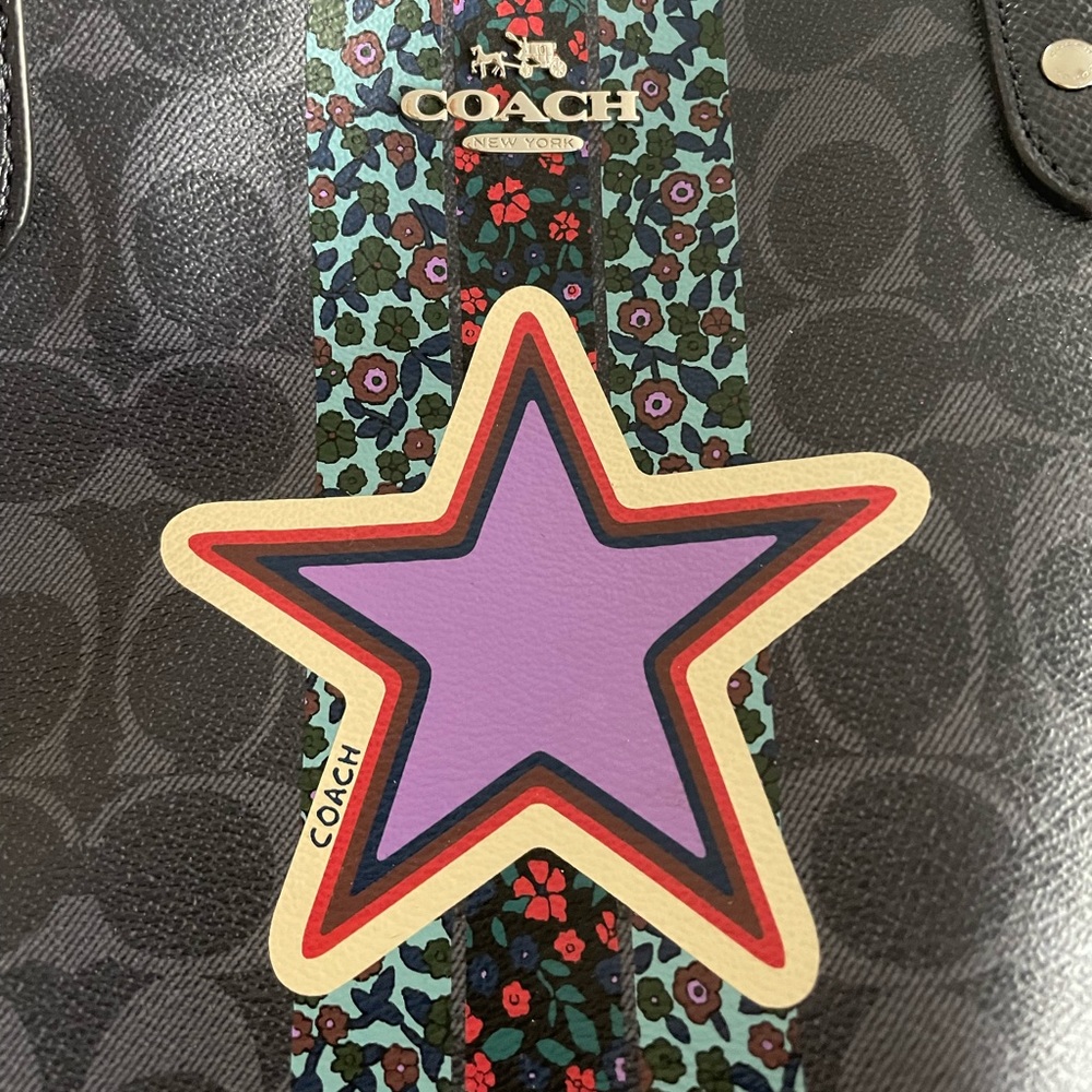 Coach tote - reversible